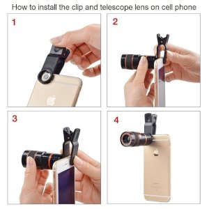 12X Optical Zoom Lens for Mobile
