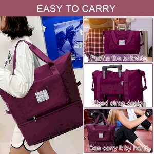 3 In 1 Large Capacity Foldable Travel Gym Bag