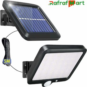 56 Led Solar Sensor Indoor Outdoor Light