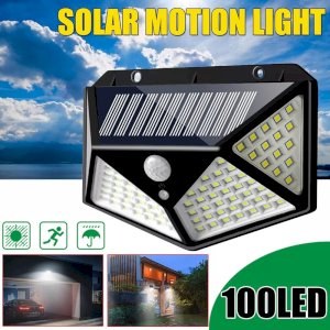 100 Led Saolar Motion Sensor Light